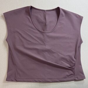 Athleta Women's Rich Purple Muscle Tee
